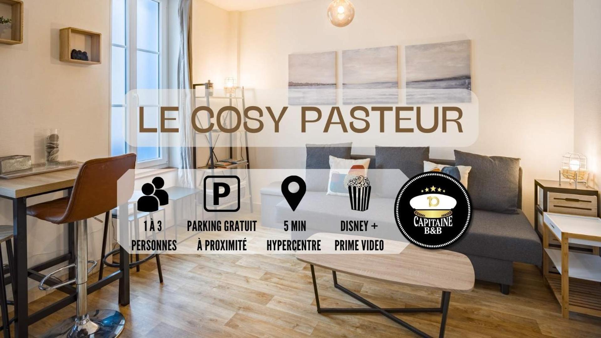 Апартаменти Le Cosy Pasteur 5 Min Hypercentre Parking Public Gratuit A Proximite Труа Екстер'єр фото